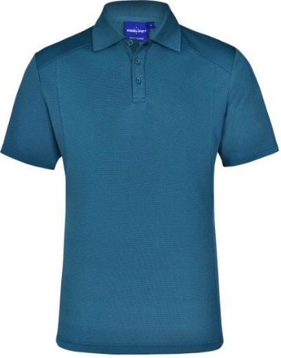 Picture of Winning Spirit Mens Lucky Bamboo Polo Shirt 50% Polyester 50% Bamboo